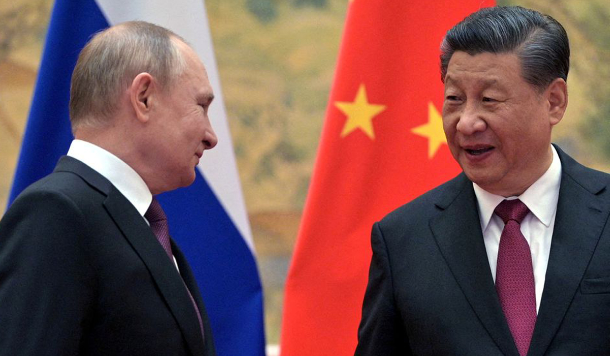 Xi Jinping and Vladimir Putin
